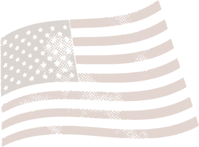 アメリカの国旗のイラスト